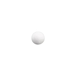 Boules en ouate, blanches, 25 mm 25 pces