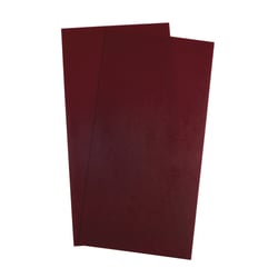 Cire à décorer, rouge vin, 20x10cm, 2 pces