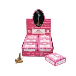 Grenadine Boutique - SATYA Encens Cônes - 1 Boîte de 12 cônes Rose