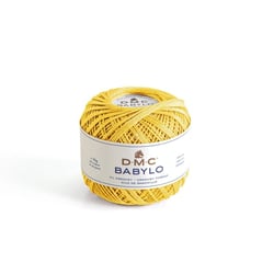 Fil à crocheter Babylo Gross. 10 - Col. 973 - Jonquille
