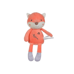 Peluche - Petits Musicaux "Bamboo" Renard - 15 cm s/carte