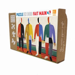 Les sportifs de Malevitch - Puzzle Michèle Wilson