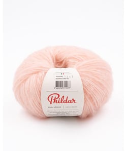 Pelote de laine et Alpaga Phil Vénus - Phildar Poudre Rose
