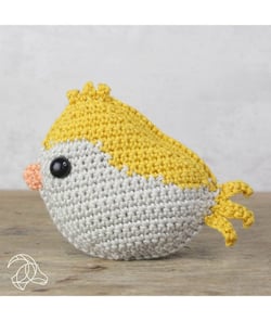 Kit Crochet Oiseau Jaune - Amigurumi Hardicraft Jaune