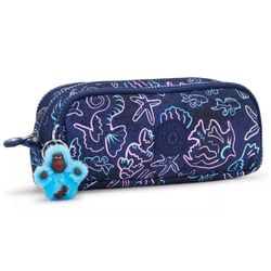 Trousse Kipling GITROY 23 CM - 3 Compartiments Disco Fish