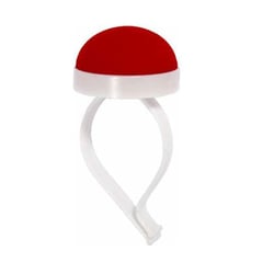 Bracelet porte épingles adaptable rouge 5,4cm x 11cm