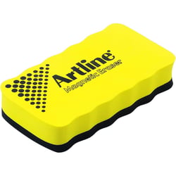 Brosse pour tableau blanc - Magnétique - Jaune - Artline