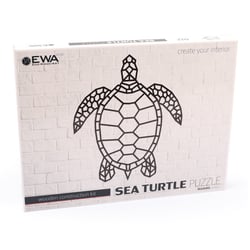 Puzzle Mural En Bois - Tortue 84 Cm