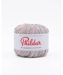 Fil de coton à tricoter Phil Splendor - Phildar Sirène Multicolore