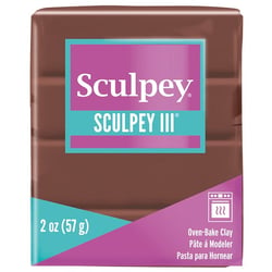Pâte III chocolat - 57 gr - Sculpey