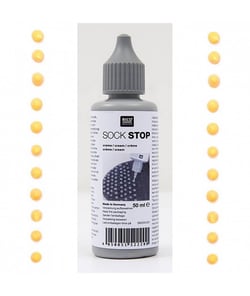 Sock Stop Orange Fluo Antidérapant pour chaussettes 50 ml - RICO Design Orange Fluo