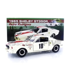 Voiture Miniature - ACME - FORD Shelby GT350 R 1965 - Échelle 1/18 - Blanc - Pour adultes 14+
