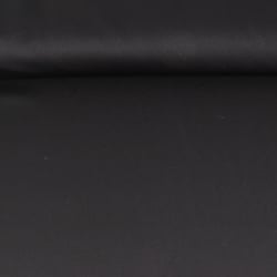Tissu  Micro Satin mat Joséphine uni  Noir