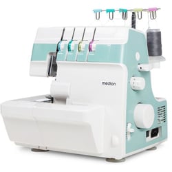 Surjeteuse - SO 90 - 91W - Type d'aiguille 11, 14, 16 - 1200 tr/min - LED - Turquoise