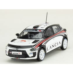 Voiture miniature de collection - Lancia Ypsilon Rally4 HF 2024 - IXO 1/43