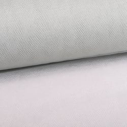 Tissu Tulle Souple Grande Largeur Gris clair - Au mètre