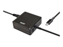 PORT Connect Alimentation USB-C 65W pour ordinateur portable jusqu'à 15 pouces connecteur plug EU