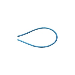 Cordon queue de souris 1,2 mm bleu acier au mètre