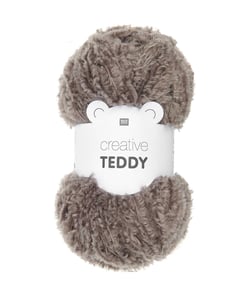Fil à tricoter Creative Teddy 100 gr - Rico Design 06 Brun