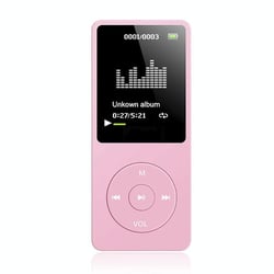 Achetez Lecteur MP4 Ultra-fin Avec Écran Or Pour Musique Et E-books YONIS
