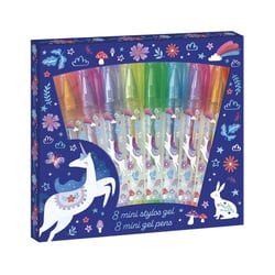 Dreamland - 8 mini stylo pailletes - Janod - Bleu