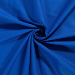 Tissu Coton uni Bleu roi