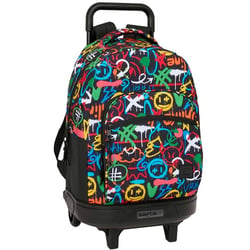 Sac à dos à roulettes Safta Graffiti Colors 45 CM Trolley Haut de Gamme