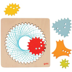 Spirographe en bois - Goki