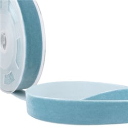 Bobine 10m Velours haute densité bleu gitane