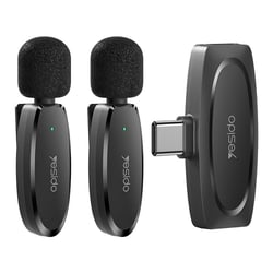 Microphone Sans Fil Lavalier Type-C Pour Enregistrement Vidéo Et Interviews YONIS