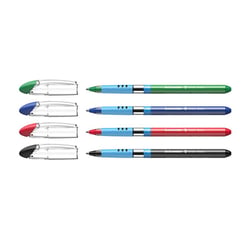 Lot de 4 stylos à billes Slider Basic - Schneider