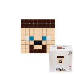 Kit mosaïque DIY pixel art - Tête carré - Classique