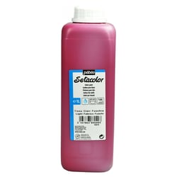 Peinture pour tissu - Textile - Rose fuschia - Pébéo - Setacolor - Bidon 1L