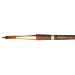 Pinceau - Rond - Aquarelle - Isabey - Isaqua - 6241i - N°12 - Fibres synthétiques