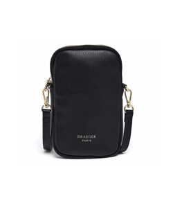Pochette de Rangement pour Crochets ou Téléphone - Draeger : Élégance et Fonctionnalité à Porter de Main Noir