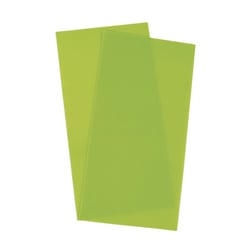 Cire à décorer, vert clair, 20x10cm, 2 pces