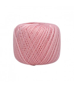 Coton à crocheter Cablé 5 - Distrifil - Oeko-Tex 64 Rose