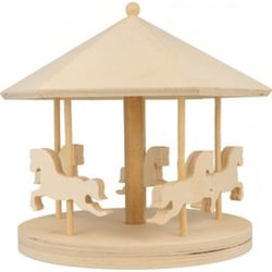 MANÈGE 22X20 CM - BOIS