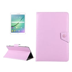 Housse Tablette Universelle 10' Protection Simili Cuir Support Étui Rose YONIS