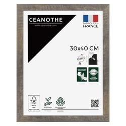 Cadre photo Alizée brun 30x40 cm