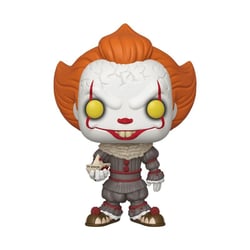 « Il » est revenu 2 - Figurine POP! Super Sized Pennywise avec Bateau 25 cm - Funko