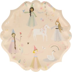 8 Assiettes Princesse Magique