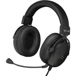 Casque Gamer Filaire - KORP TITANIUM - Microphone - PC/PS4/Xbox One - Noir