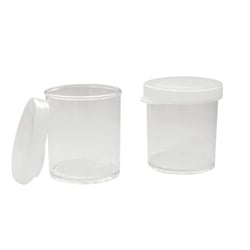 MégaCréa DIY - Petite boîte en plastique pour petit rangement 20ml 6 pièces