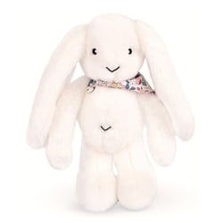 Lapin Fleurette – Blanc 35 cm - Doudou et Compagnie - Beige