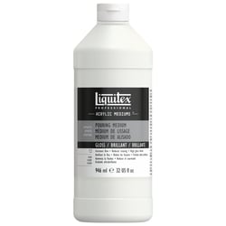 Medium de lissage - Brillant - Liquitex - Peinture acrylique - Bidon de 946 ml