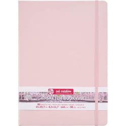 Carnet à croquis / Sketch Book - format A4 (21x29,7cm) - 80 feuilles - 140g - rose - Royal Talens