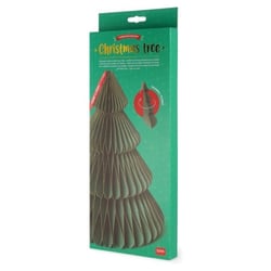 Sapin de Noel pliable en papier - LEGAMI - Vert