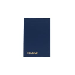 Piqûre comptable Guildhall 3 col A4 - Bleu - Exacompta