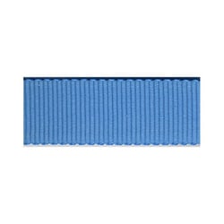 Disquette 16m Gros Grain Petersham BLEU GITANE